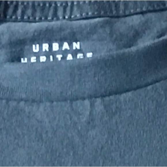 3 FOR $20 URBAN HERITAGE Unisex Oversized Relaxed “Think” Pocket Tee Sz M - Picture 4 of 5